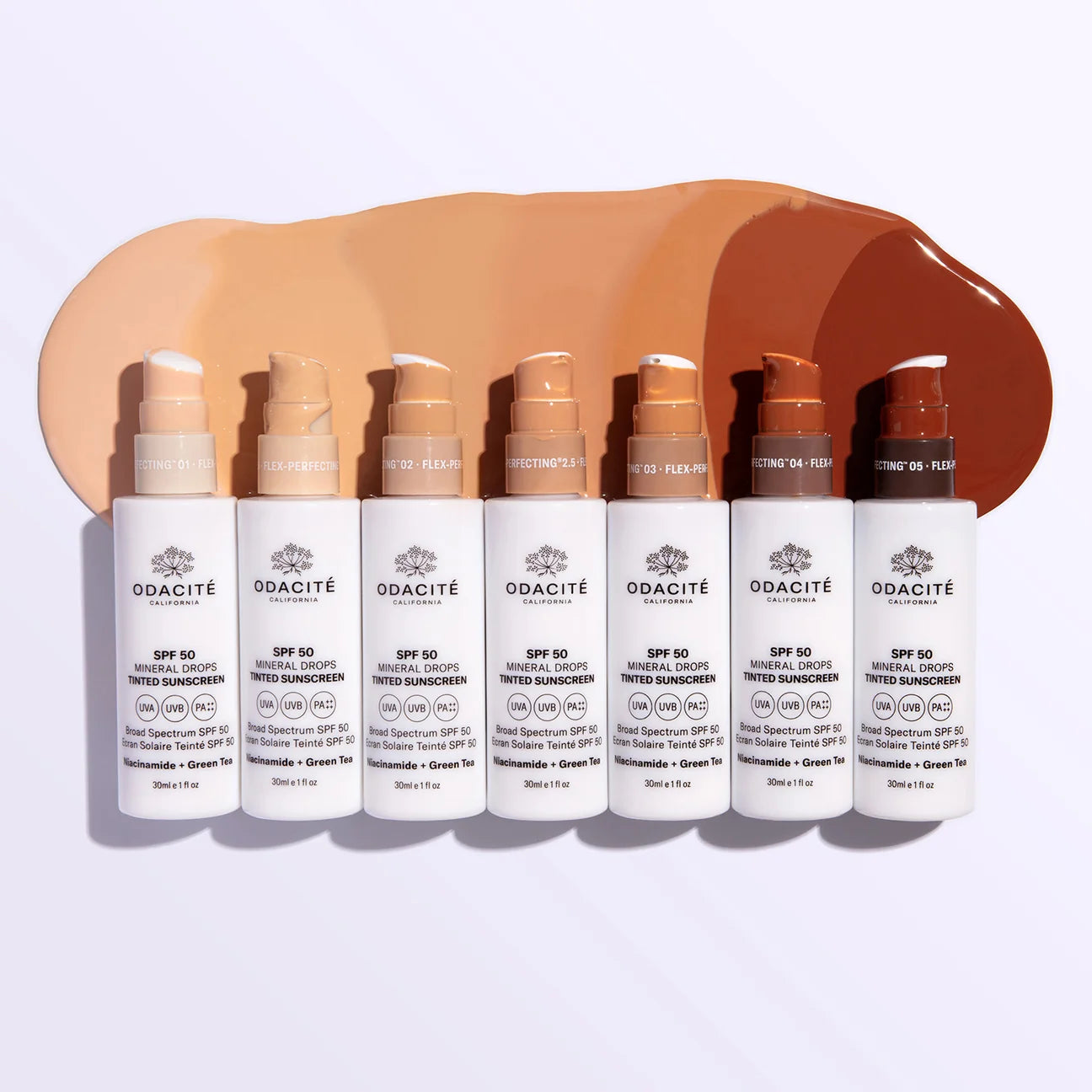 Odacite SPF 50 Tinted Mineral Skin Drops