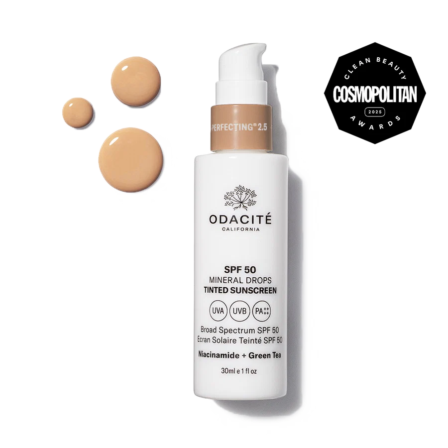 Odacite SPF 50 Tinted Mineral Skin Drops